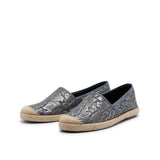 EVITA ESPADRILLE SNAKE NAVY