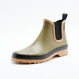 VICTORIA RUBBER BOOT MULTI OLIVE
