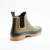 VICTORIA RUBBER BOOT MULTI OLIVE