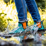VICTORIA RUBBER BOOT MULTI TÜRKIS-ORANGE