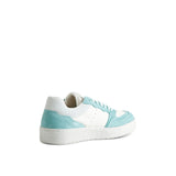 SAMMY LEATHER SNEAKER AQUA