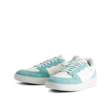 SAMMY LEATHER SNEAKER AQUA