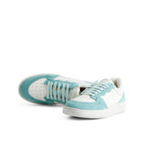 SAMMY LEATHER SNEAKER AQUA