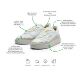 LEVEL APPLE SNEAKER OFF WHITE