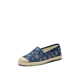 EVITA ESPADRILLE FLOWERS AZUL