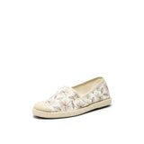 EVITA ESPADRILLE FLOWERS OFF WHITE