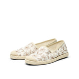 EVITA ESPADRILLE FLOWERS OFF WHITE