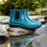 VICKIE RUBBER BOOT PETROL