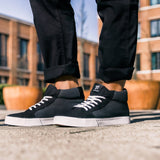 VEGANER MID-CUT SNEAKER gsx PLain black