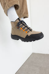 HIKING VEGAN BOOTIE BEIGE