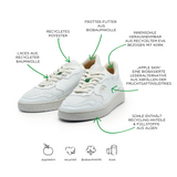 LEVEL APPLE SNEAKER WHITE