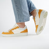 SAMMY LEATHER SNEAKER ORANGE