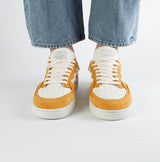 SAMMY LEATHER SNEAKER ORANGE