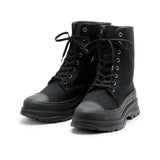 NELLY VEGAN LACE BOOT BLACK