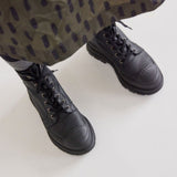 NELLY VEGAN LACE BOOT BLACK