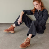 DEBBY LACE BOOTIE WHISKY