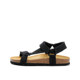 LEO HEMP SANDAL BLACK