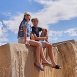 SUNNY HEMP SLIPON SANDAL INDIGO