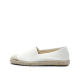 EVITA HEMP ESPADRILLE WHITE