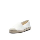 EVITA HEMP ESPADRILLE WHITE