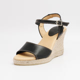 BABETTE YUTE WEDGE SANDAL NEGRO