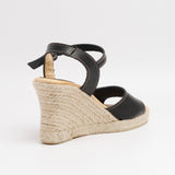 BABETTE YUTE WEDGE SANDAL NEGRO