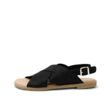 BONITA LEATHER SANDAL BLACK