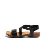 CAMILLA LEATHER SANDAL BLACK