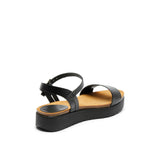 EDEN LEATHER SANDAL BLACK-BLACK