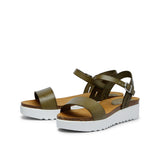 EDEN LEATHER SANDAL OLIVE