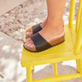 KALI LEATHER SANDAL BLACK