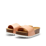 KALI LEATHER SANDAL PEACH