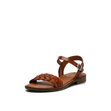 KEA LEATHER SANDAL WHISKY