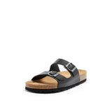 LARS BIO LEATHER SANDAL BLACK