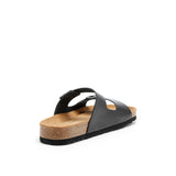 LARS BIO LEATHER SANDAL BLACK