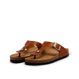 MANA LEATHER SANDAL WHISKY