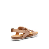 NUNE LEATHER SANDAL BEIG