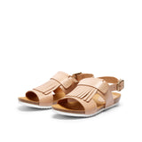 NUNE LEATHER SANDAL BEIG