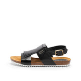 NUNE LEATHER SANDAL BLACK