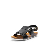 NUNE LEATHER SANDAL BLACK