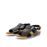 NUNE LEATHER SANDAL BLACK
