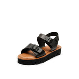 SAM LEATHER SANDAL BLACK