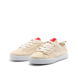 AVA SUEDE SNEAKER WHITE