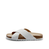 LOLA ORGANIC SANDAL WHITE