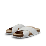 LOLA ORGANIC SANDAL WHITE