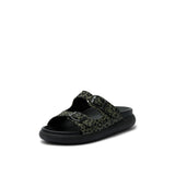 JUNA PRINT ANIMAL SANDAL OLIVE