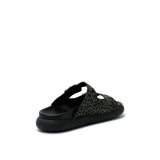JUNA PRINT ANIMAL SANDAL OLIVE