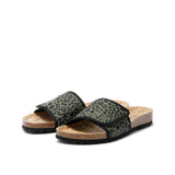 SUNNY ANIMAL SLIPON SANDAL OLIVE