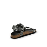 LEO SANDAL ZEBRA