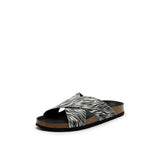 LOLA RECYCLED SANDAL ZEBRA